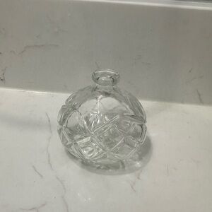 Vintage Glass Oil Lamp